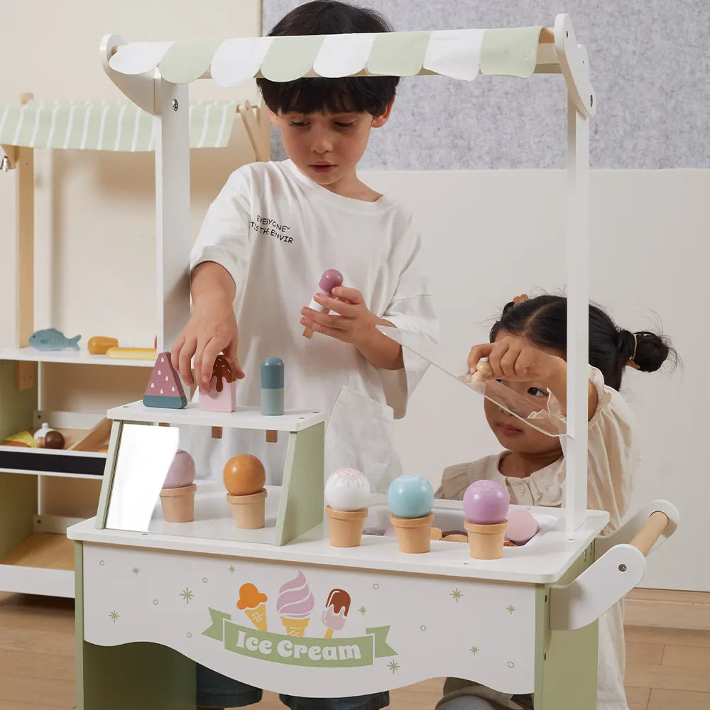 Viga Toys PolarB Stand de Crème Glacé Mobile 3A+