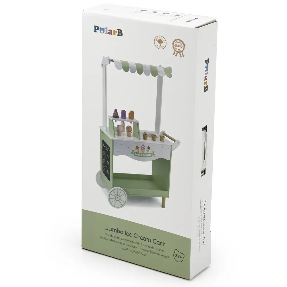 Viga Toys PolarB Stand de Crème Glacé Mobile 3A+