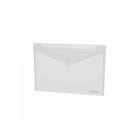 Erichkrause Enveloppe A4 Poly Fizzy Transparent à Bouton 