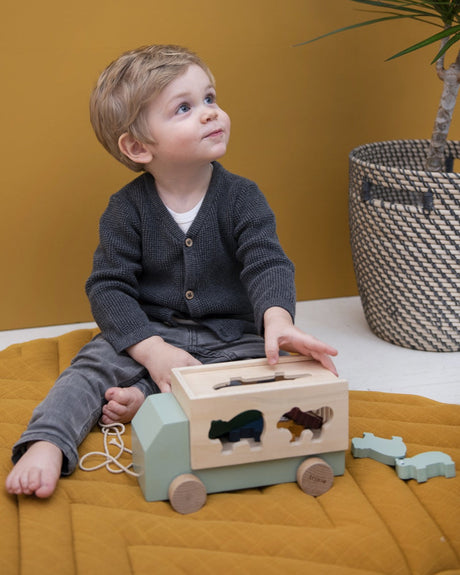 Trixie Camion en bois animaux