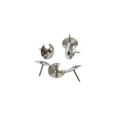 Lot de 50 boutons nickelés Axent 4201