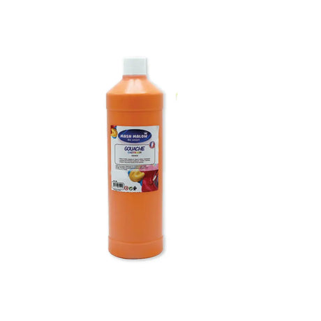 Mash Malow Gouache Peinture Liquide 1000ml - Orange