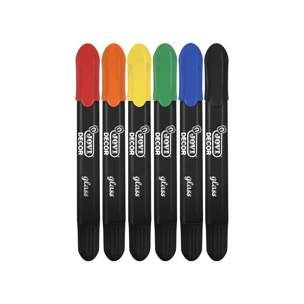 Jovi Boîte de 6 Crayons de Cire Multi-Surfaces 