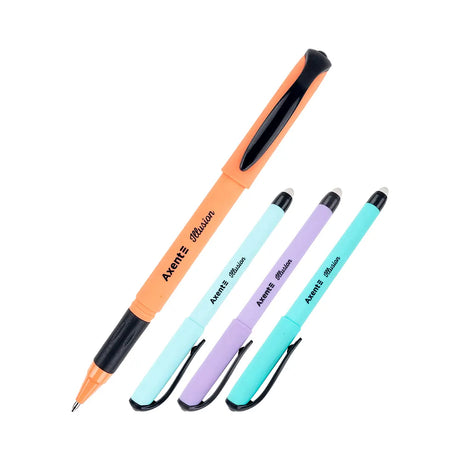 Axent Stylo Gel avec Gomme Illusion - Bleu