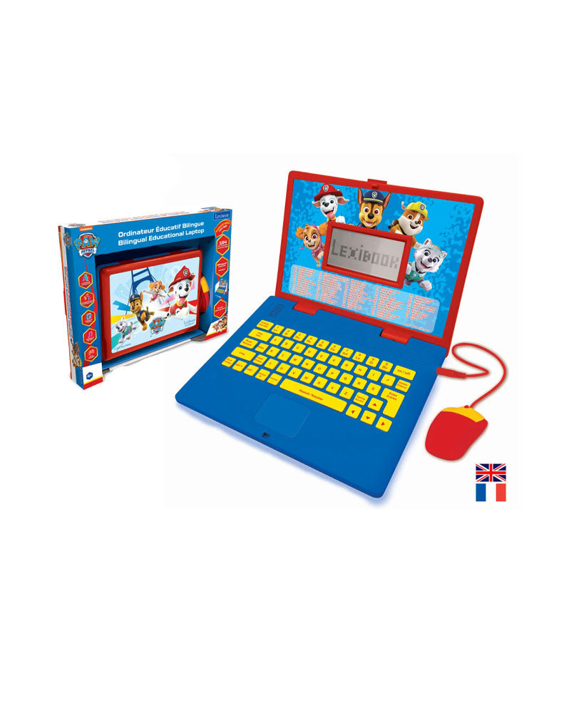 Lexibook Ordinateur Power 124 Activités (Arabe/Anglais) - Pat’Patrouille