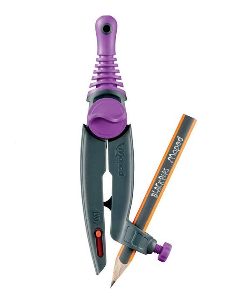 Maped Compass Pencil Stop & Safe Ring - Purple