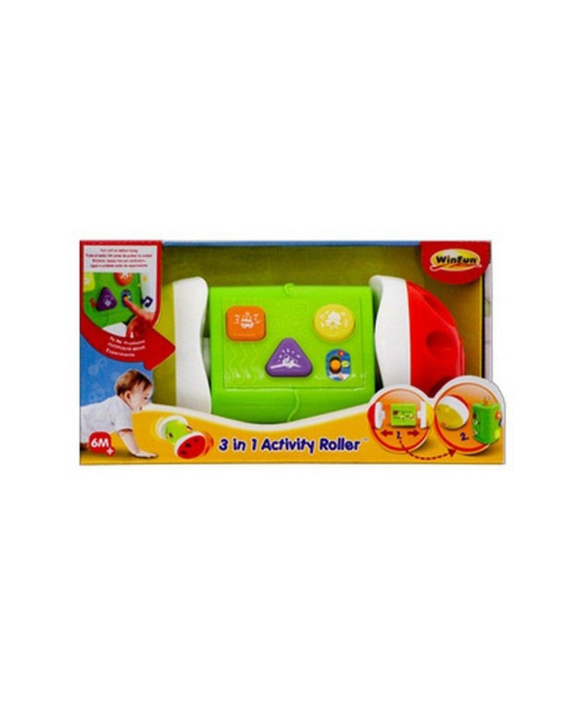 Winfun 3in1 activity roller - 6m+
