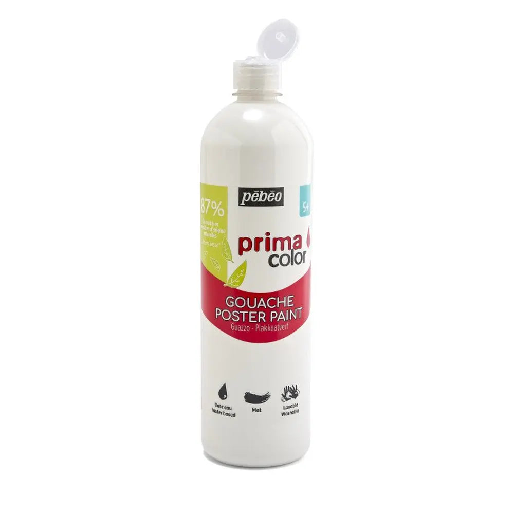 Pebeo Gouache Prima Liquide Concentre Blanc- 250 ml