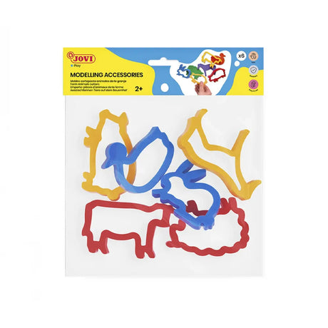 Jovi Sachet de 6 Moules Animaux de la Ferme