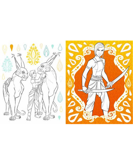 My Dream Coloring Pages - Raya and the Last Dragon