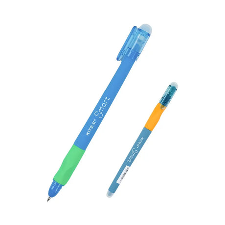 Axent Stylo Gel Écrire-Effacer Smart 2 Bleu - Kit