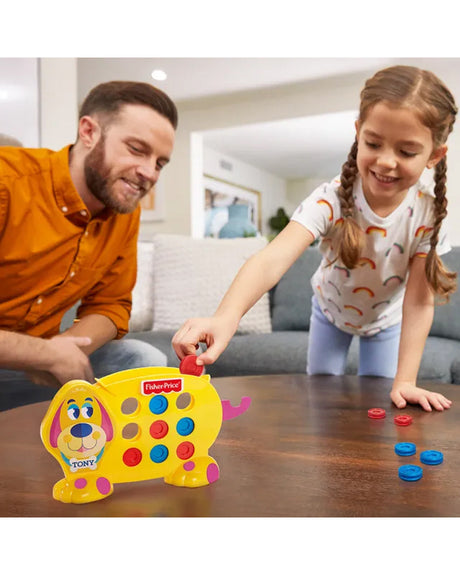 Fisher-Price Jeu de Morpion Tic Tac Tony 3ans+