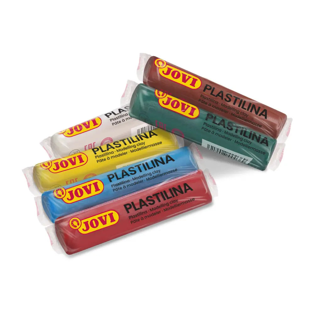 Jovi Boîte de 6 Bâtons de Pâte à Modeler 14g