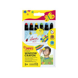 Jovi Boîte de 6 Crayons de Cire Multi-Surfaces 