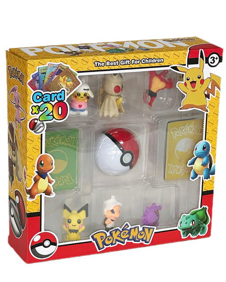 Coffret Figurines et Cartes Pokémon 3A+