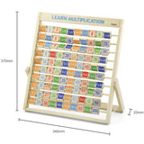Viga Toys Table d'Apprentissage de Multiplication 3A+