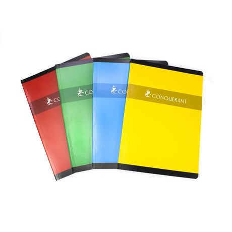 Conquerant Cahier broché A4 (21x29,7cm) - 192 pages - grands carreaux