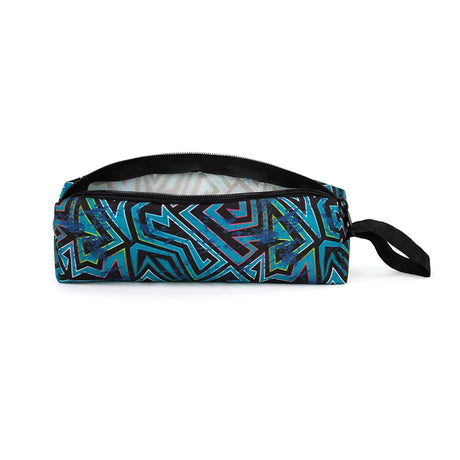 TeenPack Trousse Horizontale - Zigzag Bleu