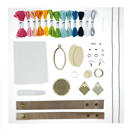 Buki Kit Créatif Bijoux Brodés 8A+