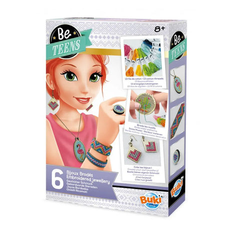 Buki Kit Créatif Bijoux Brodés 8A+