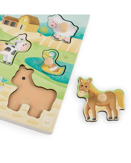 Eurekakids Puzzle Musicale - Amimaux de la Ferme