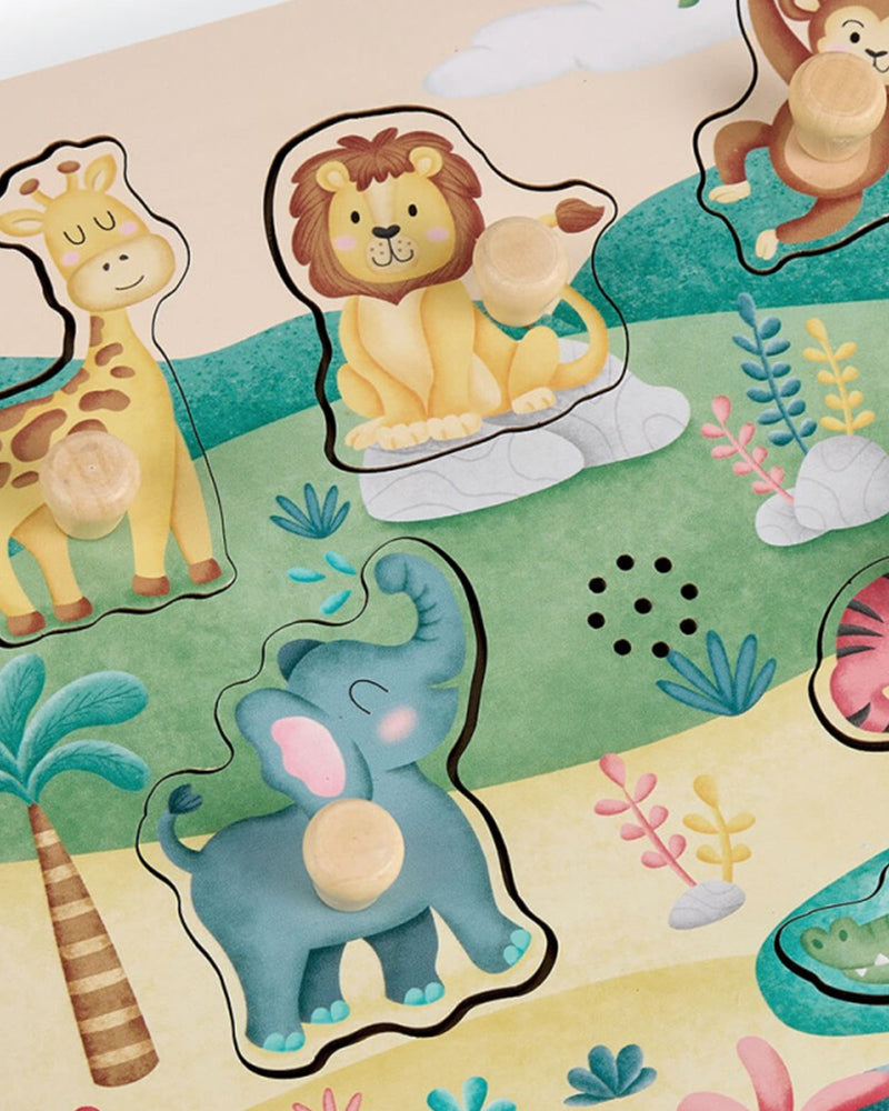 Eurekakids Puzzle Musicale - Animaux de la Savane
