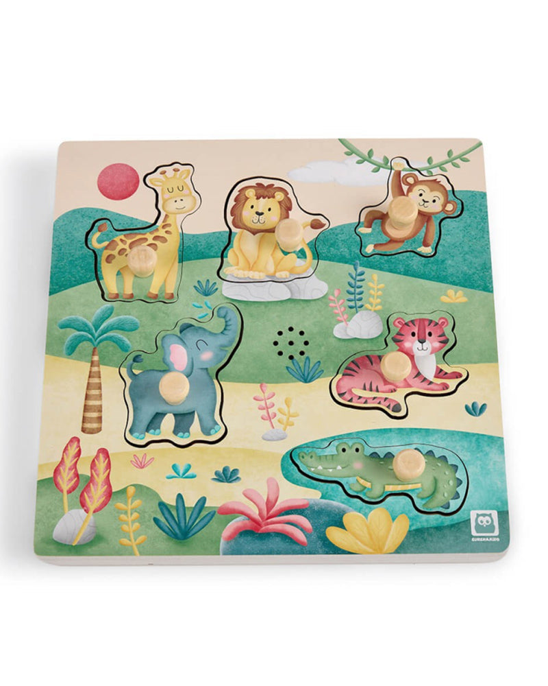 Eurekakids Puzzle Musicale - Animaux de la Savane