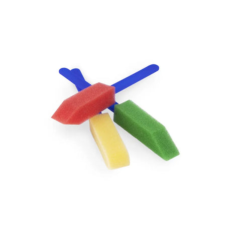 Jovi Sachet de 3 Pinceaux Éponges Fins - 3 Formes Différentes