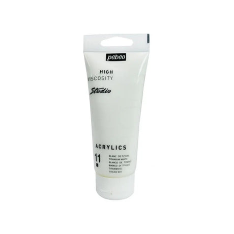 Pebeo Acry Stud 100 ml N°11 Blanc de Titane 