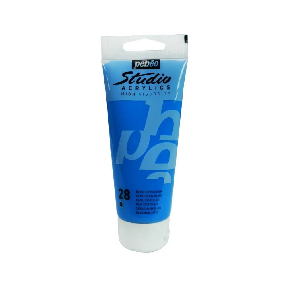Pebeo Acry Stud  N°28 Bleu Ceruleum - 100ml 