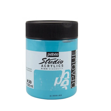 Pebeo Acry Stud N°30 Bleu Turquoise - 500 ml 
