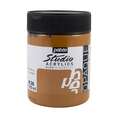 Pebeo Acry Stud N°36 Terre de Sienne Naturelle - 500 ml 