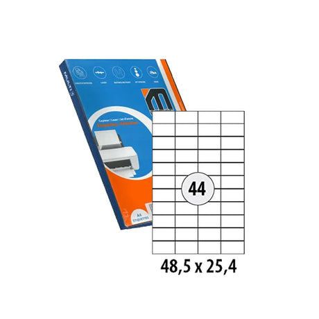 M.Office Étiquettes Adhésives A4 Format 48,5x25,4 