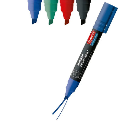 Reynolds Marqueur Permanent Biseauté - Bleu