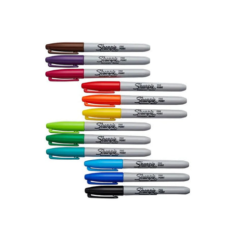 Sharpie Marqueur Permanent Assortis Pack de 12+2