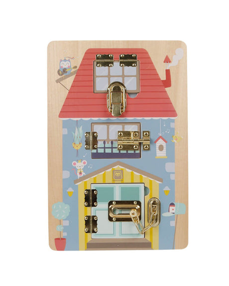 Eurekakids - Wooden Lock Game