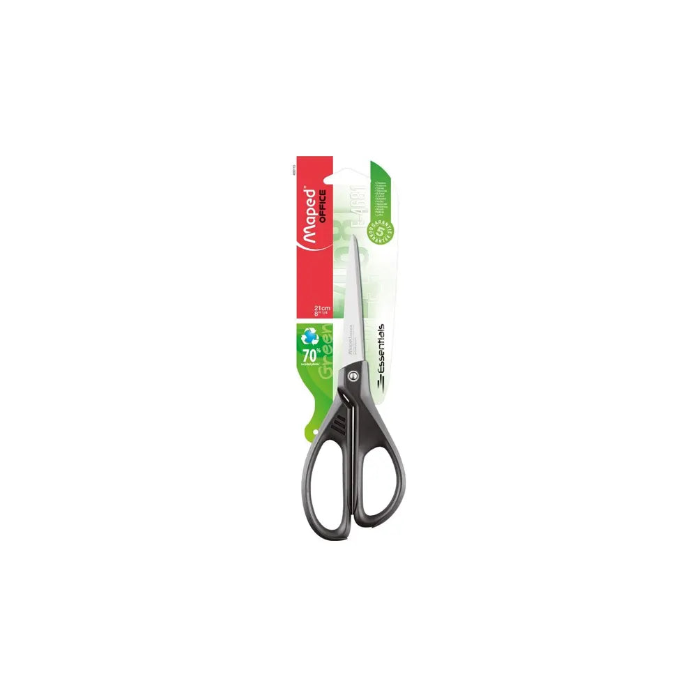 Maped Ciseaux Essentials Green 21 cm Asymétriques