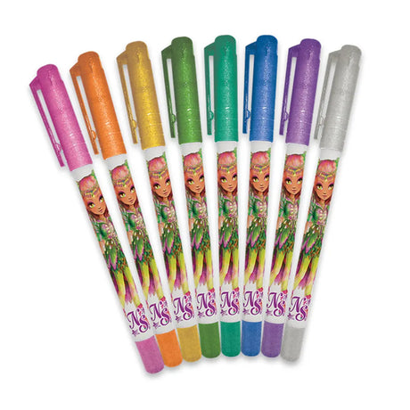 Stylos Gel Couleurs Métallisées - 8 Pièces