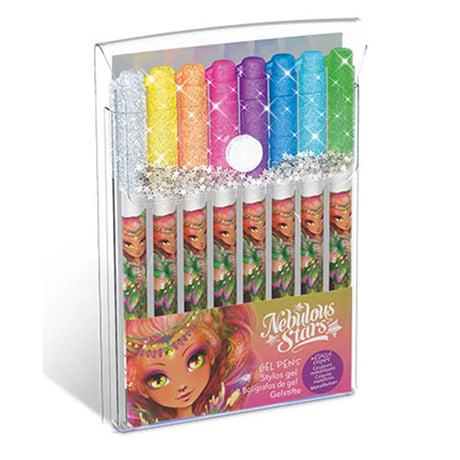 Stylos Gel Couleurs Métallisées - 8 Pièces