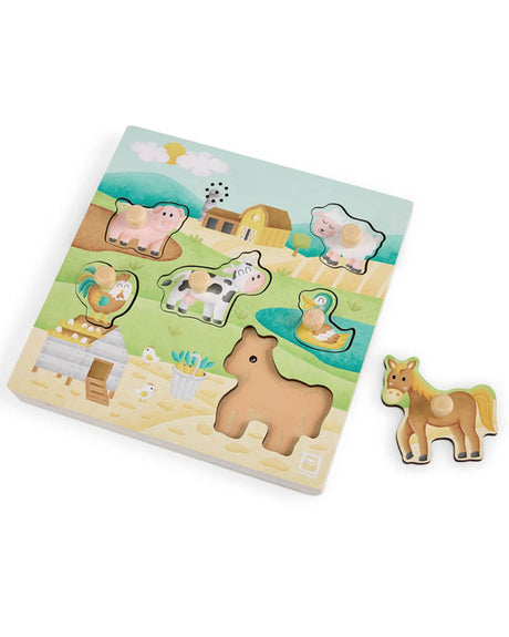 Eurekakids Puzzle Musicale - Amimaux de la Ferme