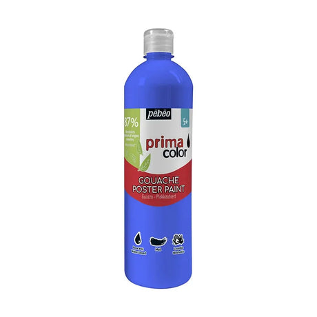 Pebeo Gouache Prima Liquide Concentrée  1000 ml– Bleu Primaire