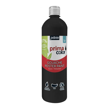 Pebeo Gouache Prima Liquide Concentrée  1000 ml– Noir