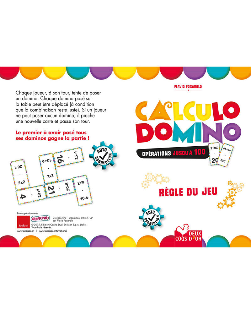 Calculo Domino - Tables de multiplication