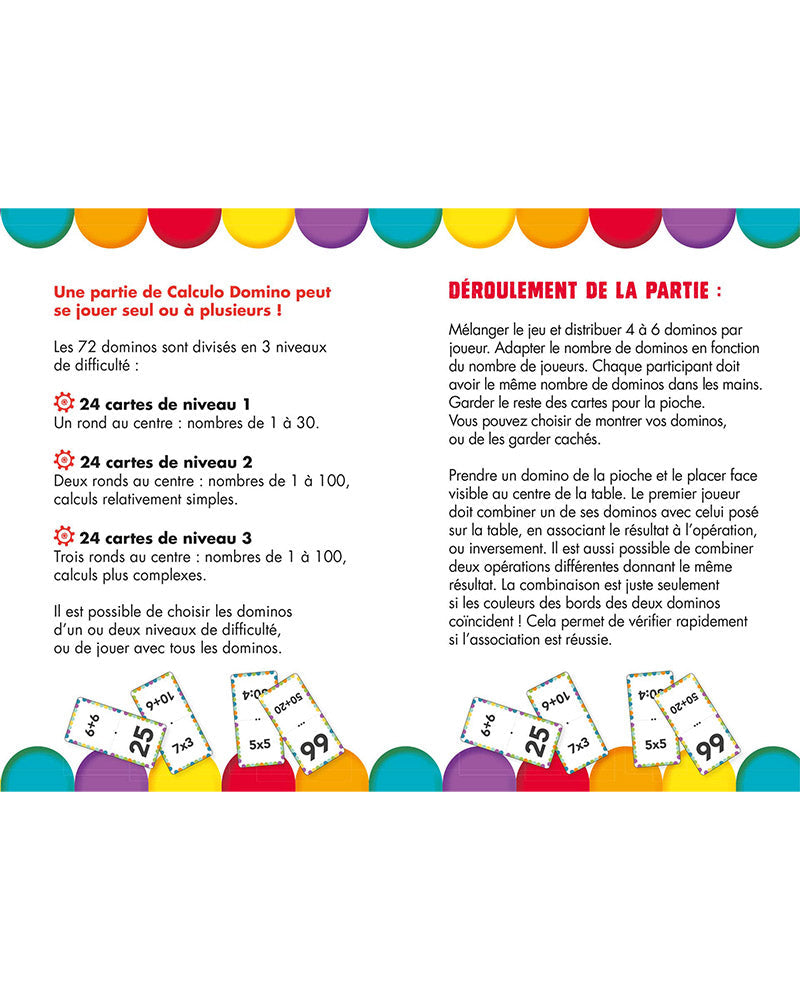 Calculo Domino - Tables de multiplication