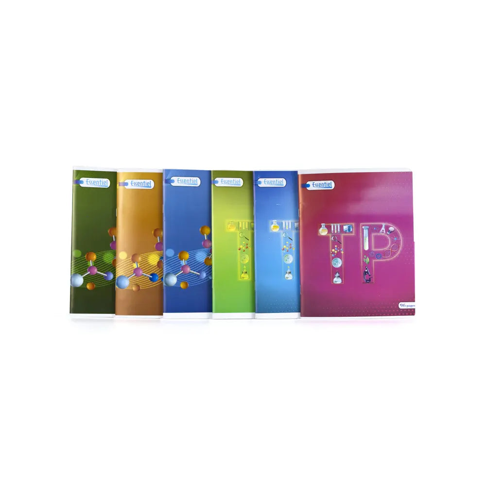 Essentiel Cahier Piqué Travaux Pratiques 144P 60g A4 Séyès