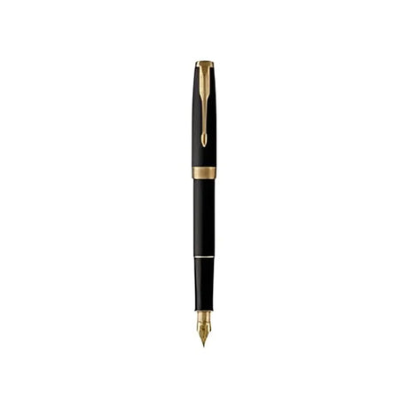 Parker Stylo Plume Essential Sonnet, Pointe Fine - Noir Mat GT