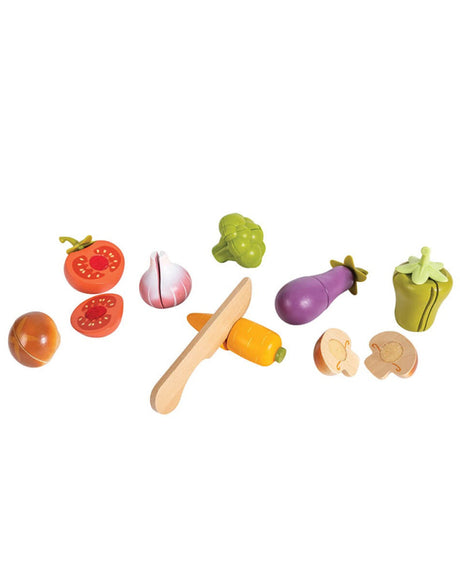 Eurekakids - Coocook Vegetables Wooden Set