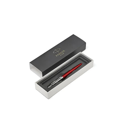 Parker Stylo à Bille Jotter, Acier CT - Rouge Kensington