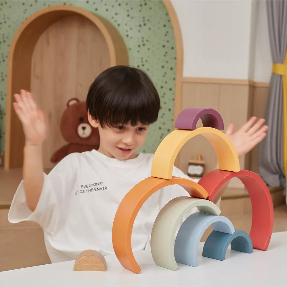 Viga Toys PolarB Rainbow Stackable 18M+
