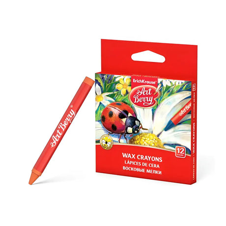 Erichkrause Boîte de 12 Crayon à Cire Wax